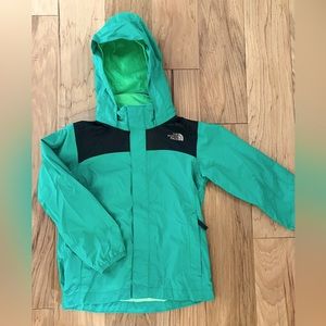 North Face kids rain jacket